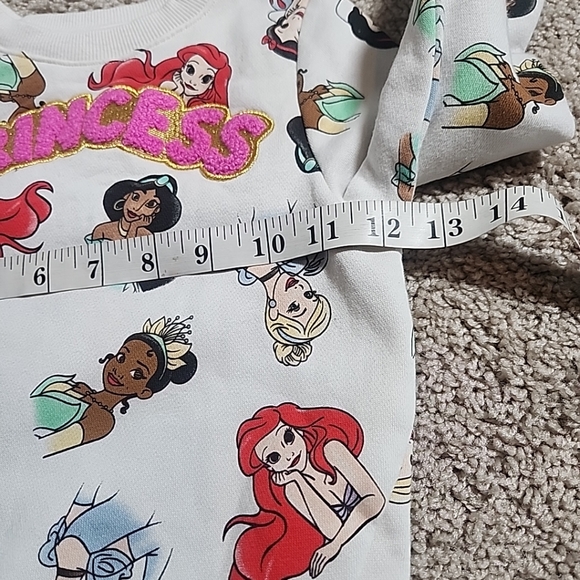 Kid Disney Princess Sweatshirt 4T - Picture 5 of 7
